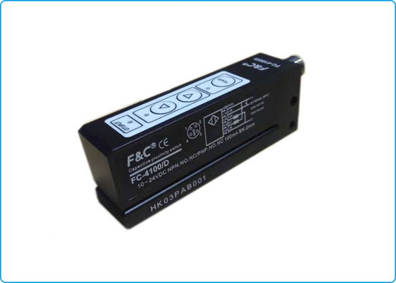 Temizle Şeffaf Etiket Etiket Algılama Kapasitif Etiket Sensörü 0.2mm 5 Khz 12VDC