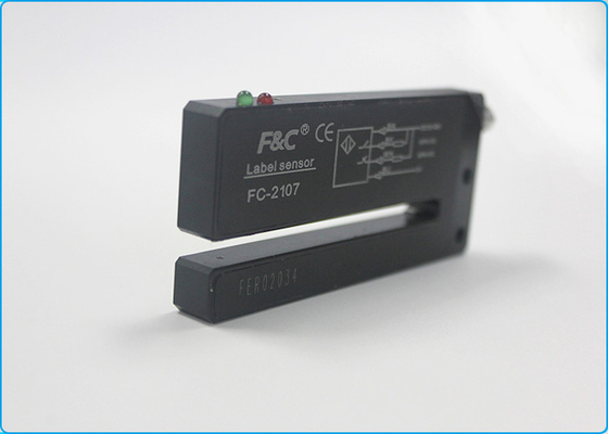 M8 Bağlayıcı Potansmetre Ile 12VDC PNP Tipi Çatal Optik Etiket Sensörü