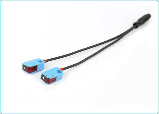 Parmak Boyutu MINI Fotoelektrik Sensör Anahtarı PNP NO 3 Teller 10 cm Algılama